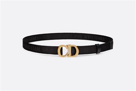 ceinture dior femme noir